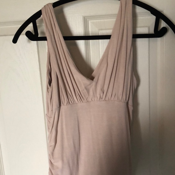 Light pink v neck tank top - Picture 3 of 4